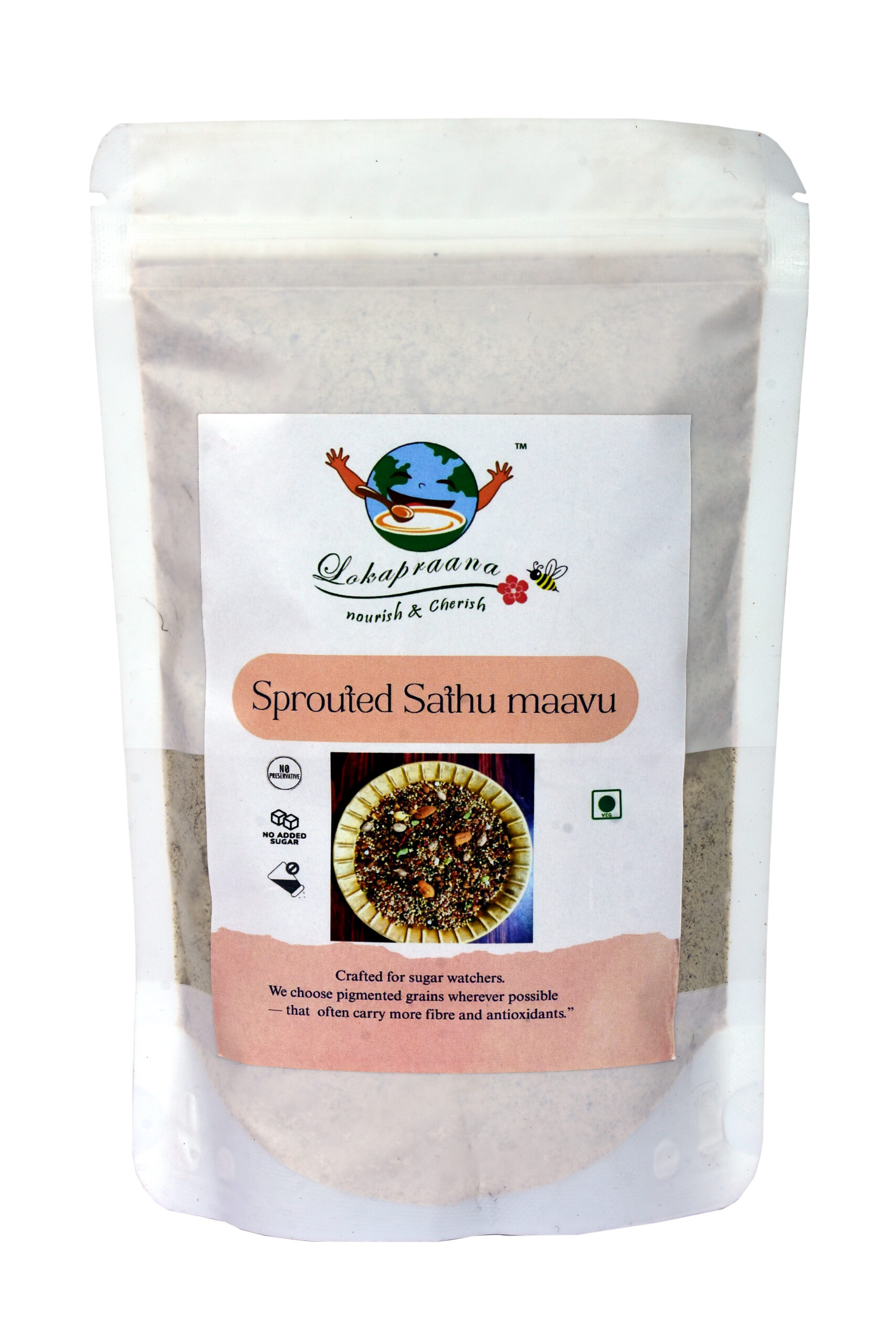 Sprouted sathu maavu