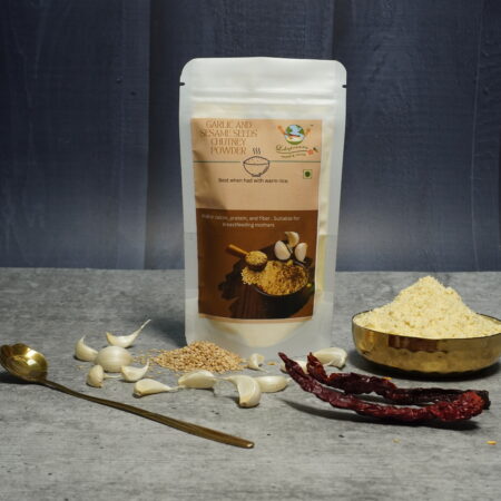garlic sesame seeds chutney powder