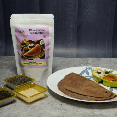 black rice dosa mix
