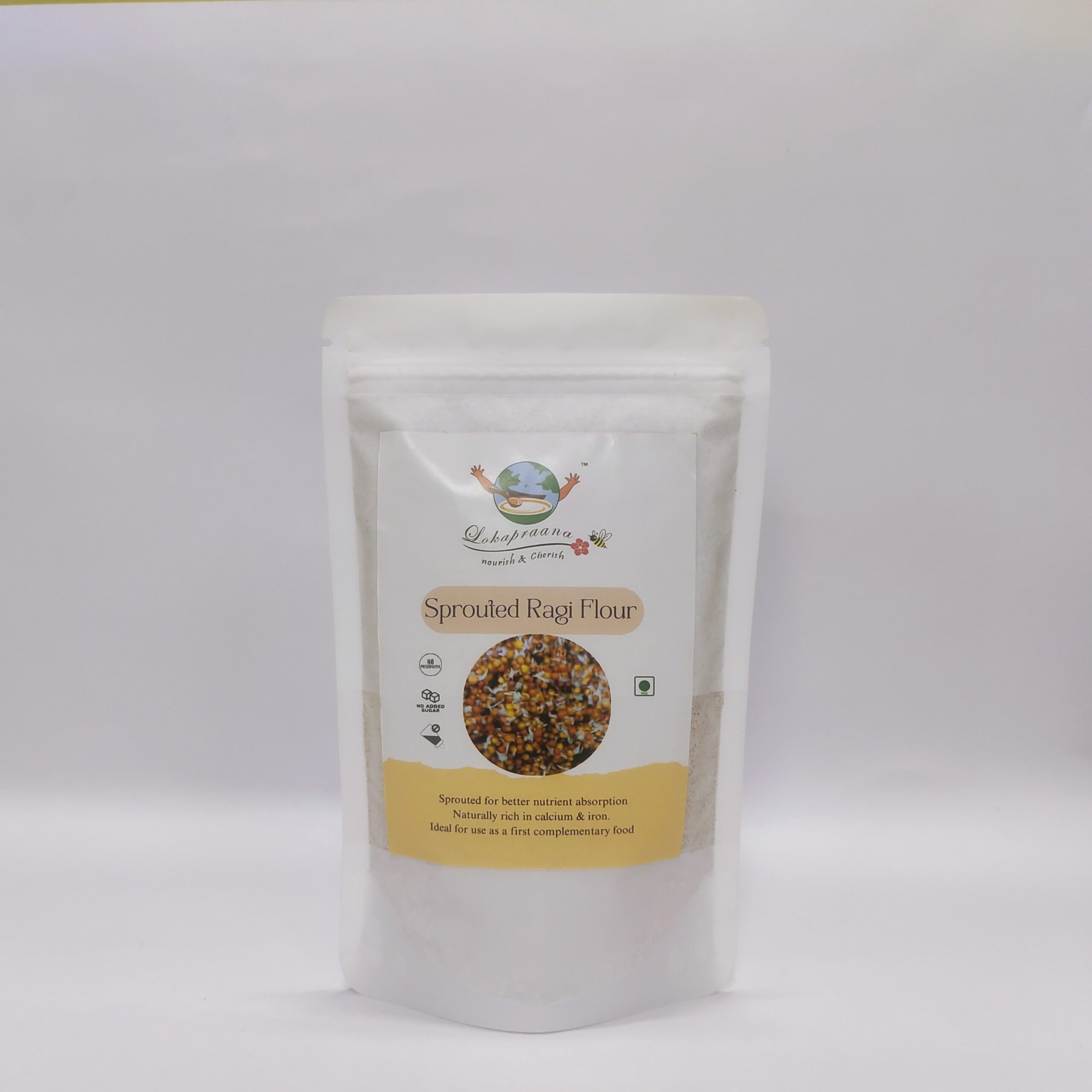 Sprouted ragi flour