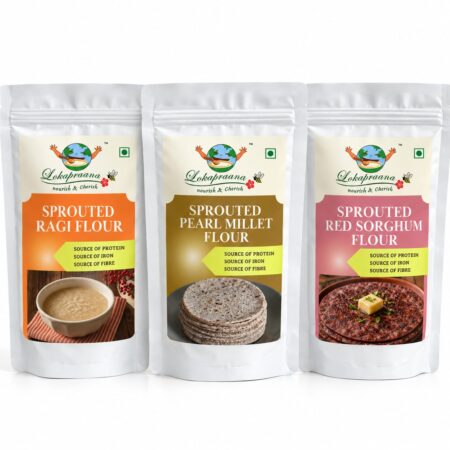 Sprouted millet flour combo