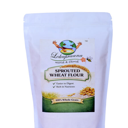 Sprouted wheat flour